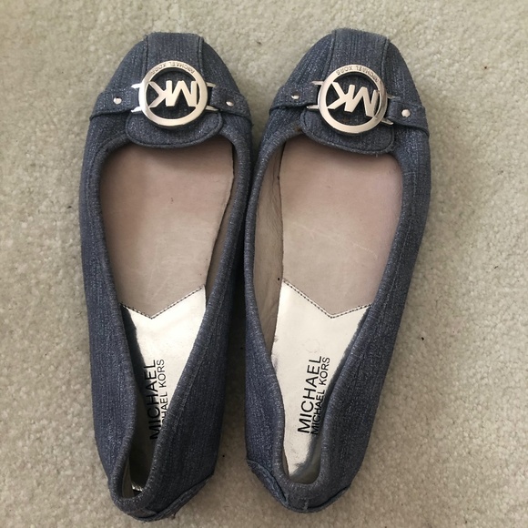 Michael kors loafers womens grey Clearance